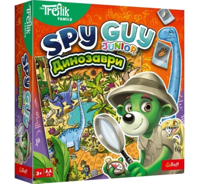 Trefl Настільна гра Trefl Spy Guy Динозаври (5900511029826)