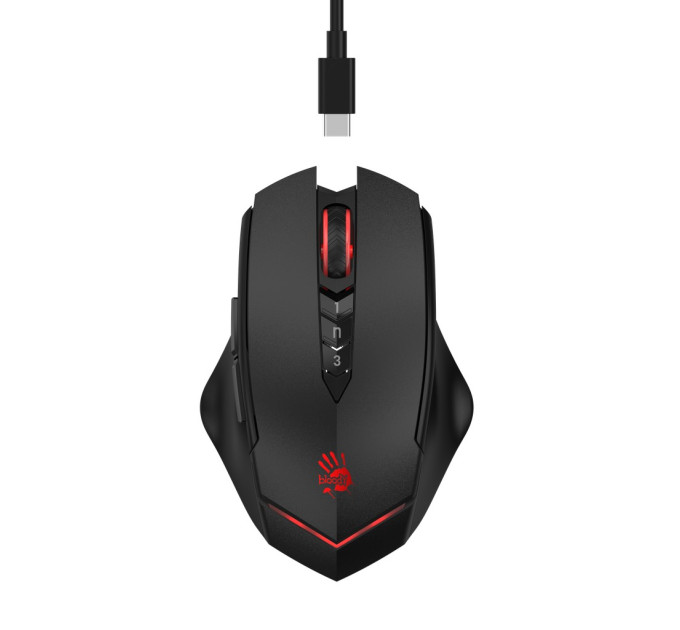 Bloody Миша бездротова Bloody R80 Plus Black