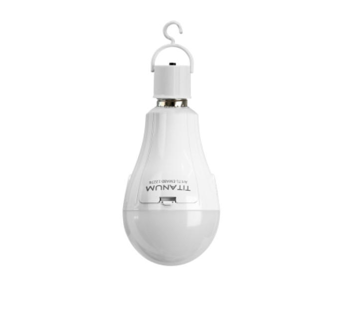 TITANUM Лампочка TITANUM акумуляторна A80 12W E27 4000K 230V (TL-EMA80-12274)