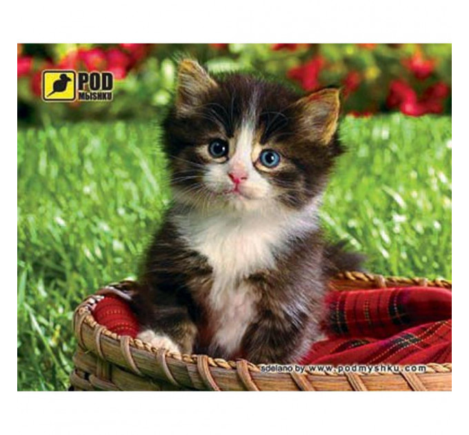Килимок для мишки Pod Mishkou Кошеня у кошику