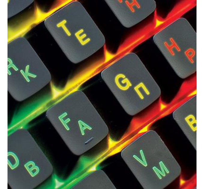Клавіатура REAL-EL 8700 Gaming Backlit, black