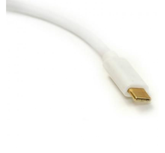 Перехідник USB Type C to DVI PowerPlant (DV00DV4063)