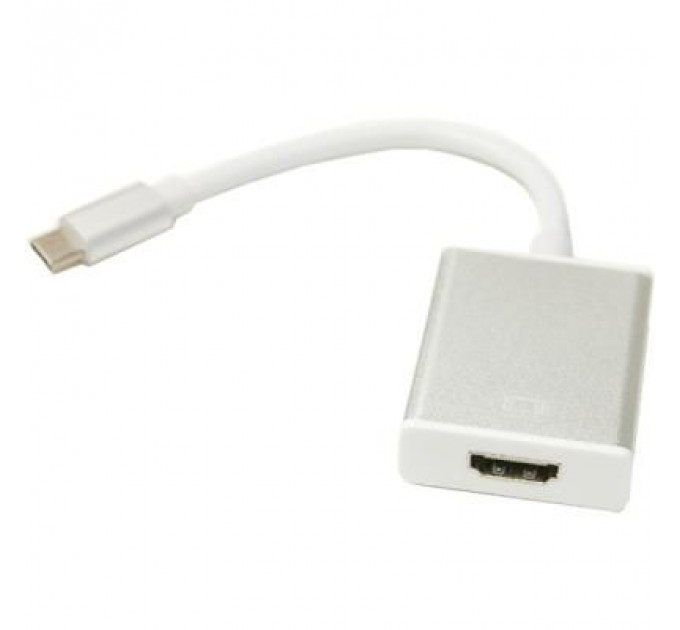 Перехідник Type-C to HDMI F 0.15m PowerPlant (KD00AS1272)