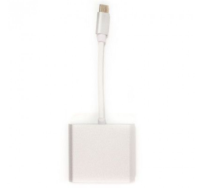 Перехідник USB C-Type - HDMI/USB PowerPlant (KD00AS1306)