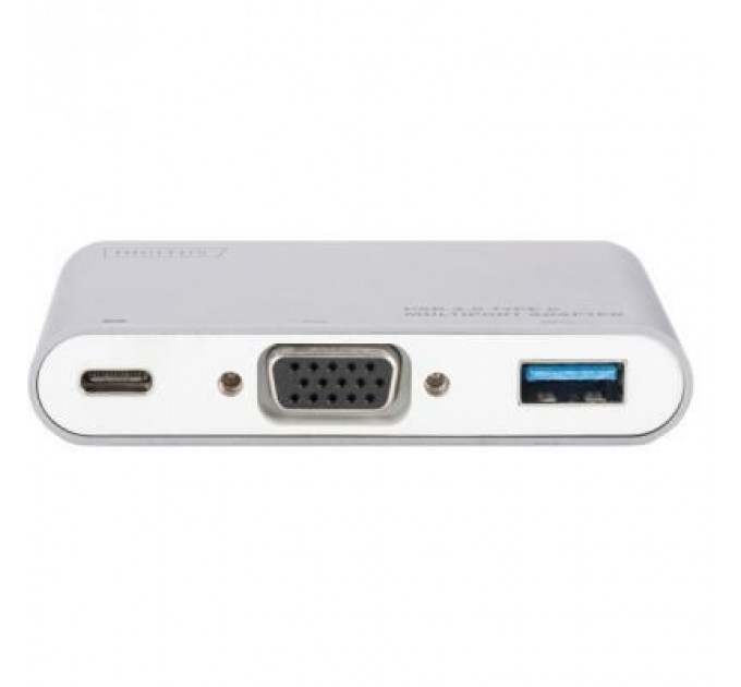 Перехідник Type-C to VGA/USB 3.0/Type-C Digitus (DA-70839)