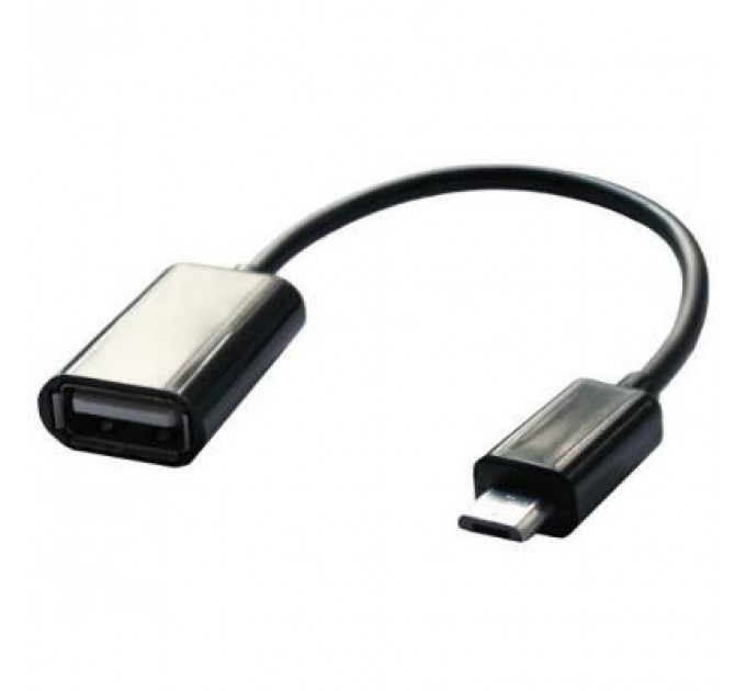 Перехідник OTG USB 2.0 AF to Micro 5P 0.1m Grand-X (GXOTG2)