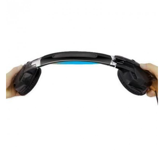 Навушники REAL-EL GDX-7500 black-blue