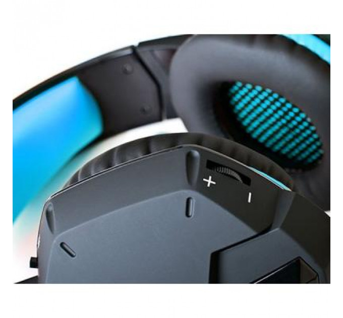 Навушники REAL-EL GDX-7500 black-blue