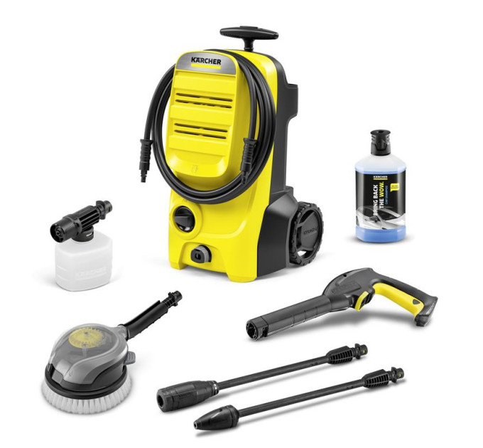 KARCHER HOME & GARDEN Мінімийка високого тиску Karcher K 4 CLASSIC CAR 1200Вт 20-190бар 420л/год шланг 5м 4.6кг