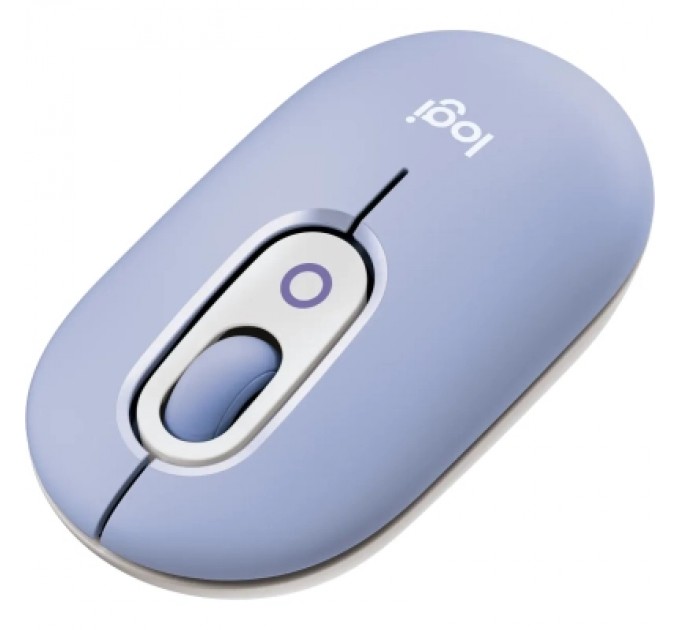 Мишка Logitech POP Mouse With Emoji Bluetooth Lilac (910-007414)