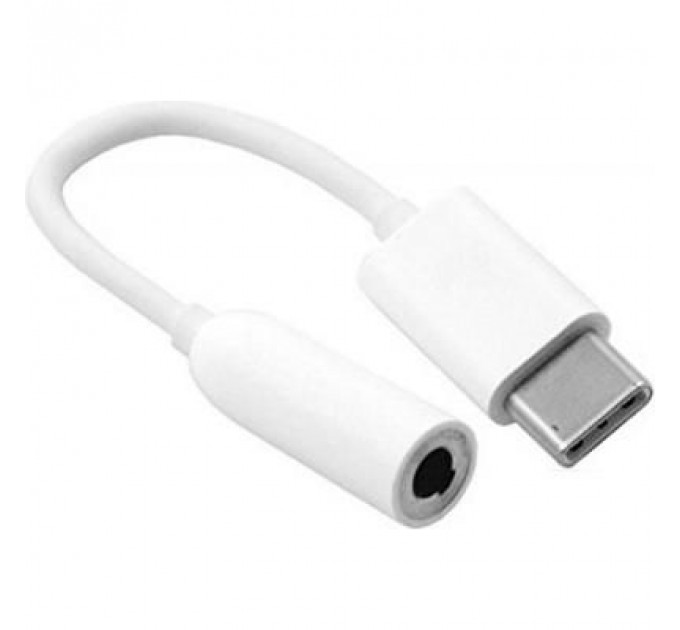 Перехідник Type-C to Jack 3.5mm female Cablexpert (CCA-UC3.5F-01-W)