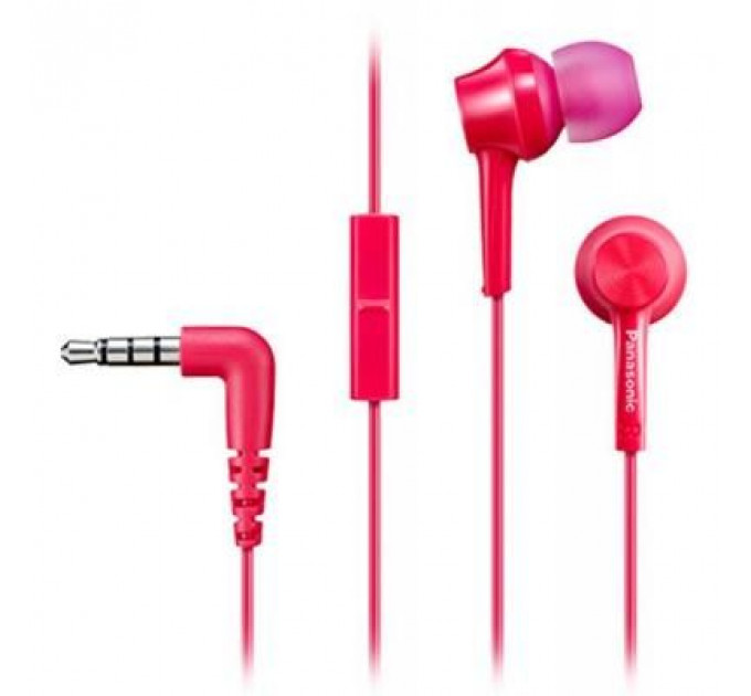 Навушники Panasonic RP-TCM115GC Pink (RP-TCM115GC-P)