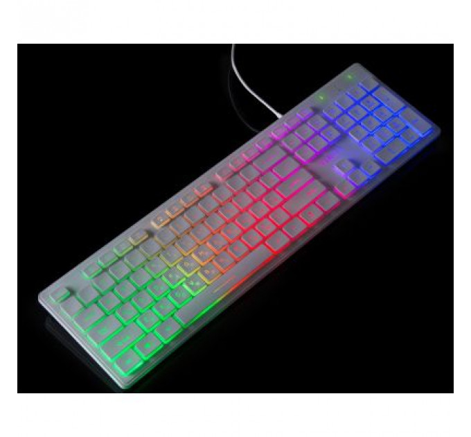 Клавіатура Vinga KB410 White