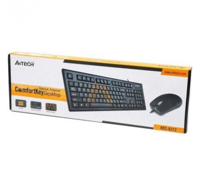Комплект A4Tech KRS-8372 USB Black