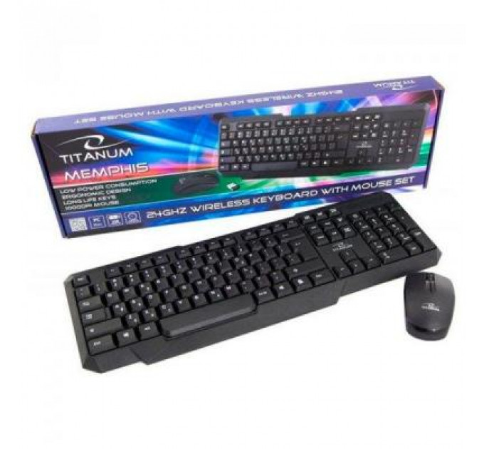 Комплект Esperanza Titanum Memphis TK108UA Black (TK108UA)
