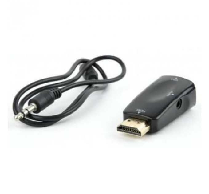 Перехідник HDMI в VGA и стерео-аудио Cablexpert (AB-HDMI-VGA-02)