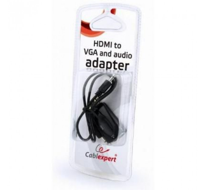 Перехідник HDMI в VGA и стерео-аудио Cablexpert (AB-HDMI-VGA-02)