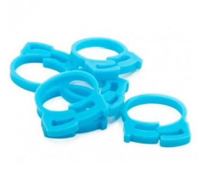 Тримач для кабелю Extradigital Cable Clips CC-901 (Blue) * 6 (KBC1706)