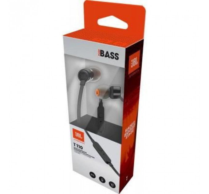 Навушники JBL T110 Black (JBLT110BLK)