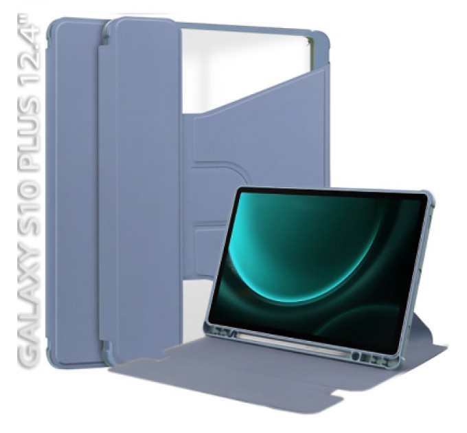 BeCover Чохол до планшета BeCover 360° Rotatable Samsung Galaxy Tab S10 Plus (SM-X820/SM-X826) 12.4" Purple (712269)