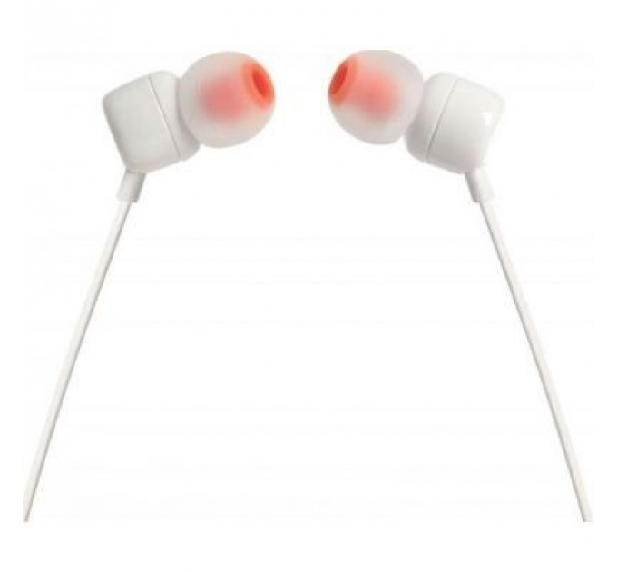 Навушники JBL T110 White (T110WHT)