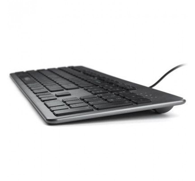 Клавіатура Vinga KB735 black-grey