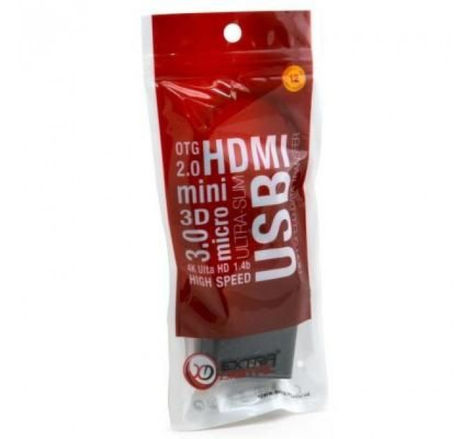 Перехідник DVI-D Dual Link (Male)-VGA (Female), 0.15 m Extradigital (KBV1685)