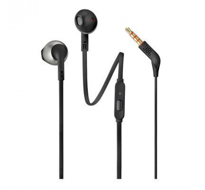 Навушники JBL T205 Black (JBLT205BLK)