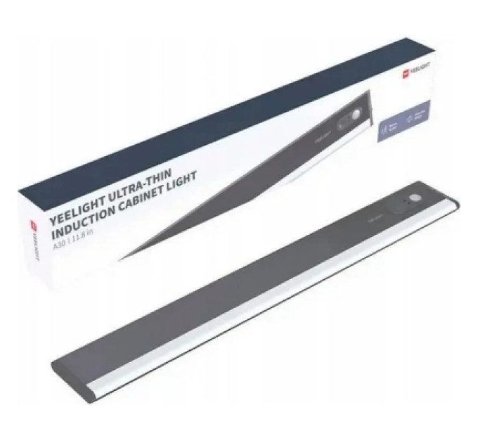 Xiaomi Нічник Xiaomi Yeelight Ultra-Thin Cabinet Light 30 см Dark Grey (YLYYD-0014)