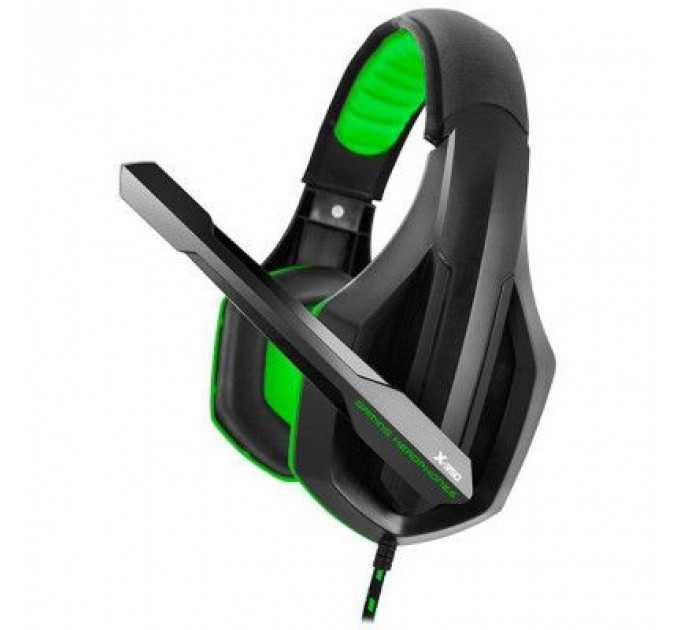 Навушники Gemix X-350 black-green
