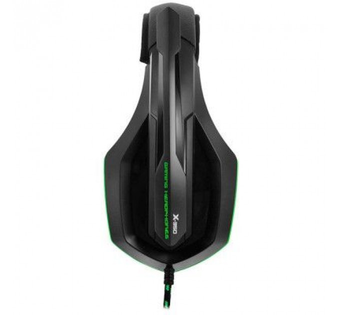 Навушники Gemix X-350 black-green