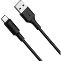 HOCO Дата кабель USB 2.0 AM to USB-C 1.0m 2A X25 black HOCO (6957531080145)