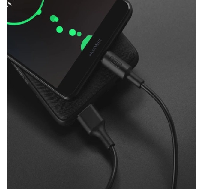 HOCO Дата кабель USB 2.0 AM to USB-C 1.0m 2A X25 black HOCO (6957531080145)