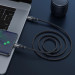 HOCO Дата кабель USB-C to USB-C 2.0m 100W silicone X50 Exquisito black HOCO (6931474734402)