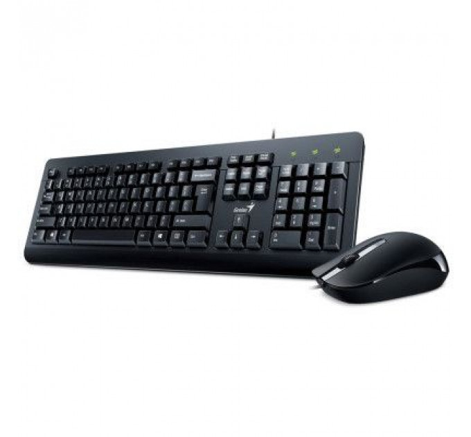 Комплект Genius KM-160 Black Ukr (31330001419)