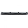 Ritar Патч-панель Ritar 19" 24 порта UTP cat.5e с менеджментом кабеля (07514)