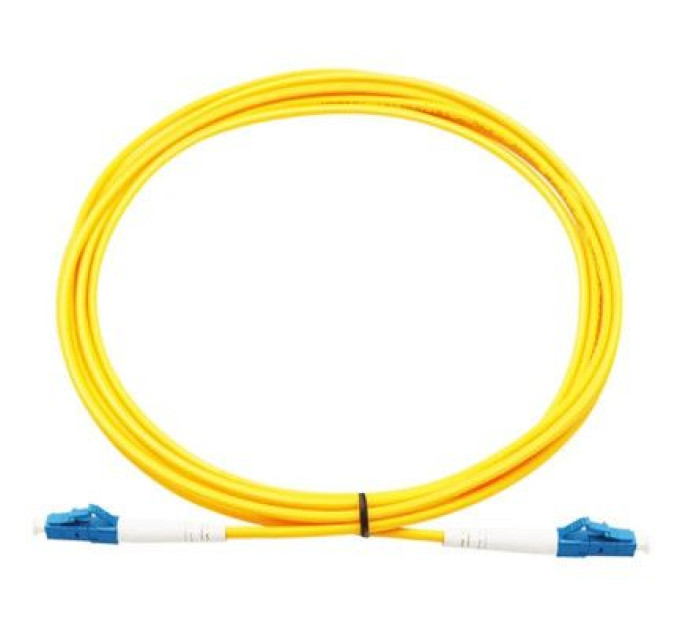 Eserver Оптичний патчкорд LC/UPC-LC/UPC Singlemode, Simplex, 1m Eserver (ES-LC-LC/UPC-1-SM-S)