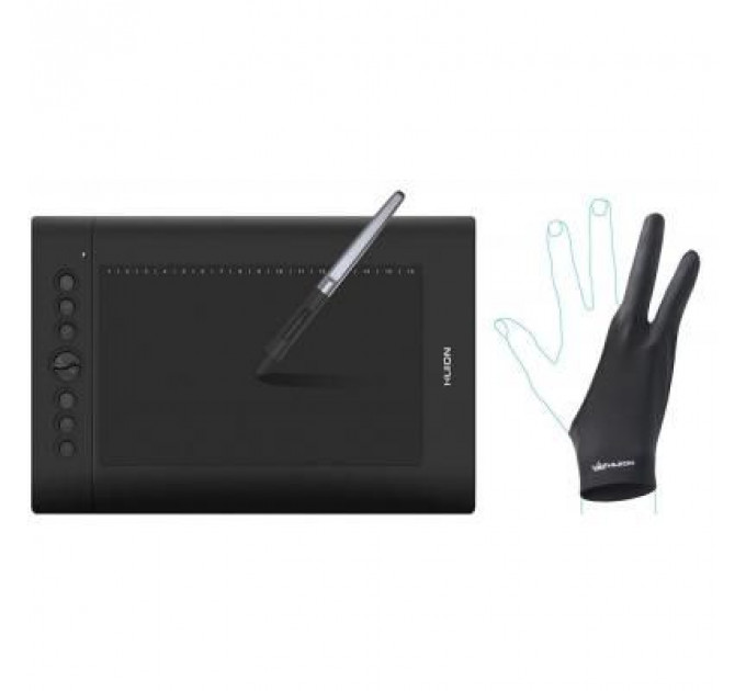 Графічний планшет Huion H610Pro V2 (H610PROV2)