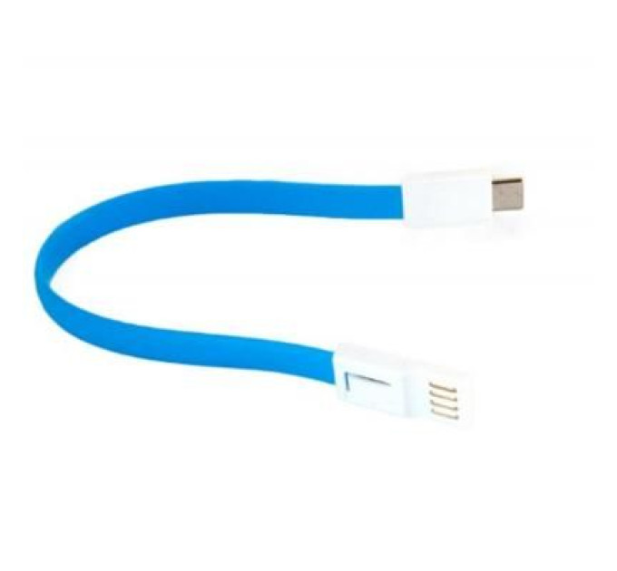 Extradigital Дата кабель USB 2.0 AM to Type-C 0.18m blue Extradigital (KBU1787)