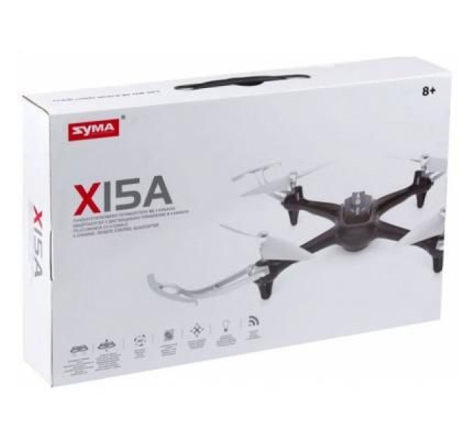 Syma Радіокерована іграшка Syma Квадрокоптер с 2.4 ГГц 29 см Black (X15A_black)