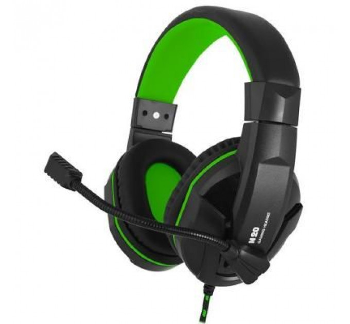 Навушники Gemix N20 Black-Green Gaming