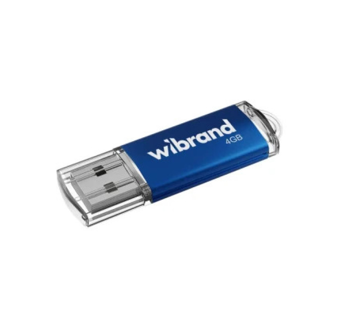 Wibrand USB флеш накопичувач Wibrand 4GB Cougar Blue USB 2.0 (WI2.0/CU4P1U)