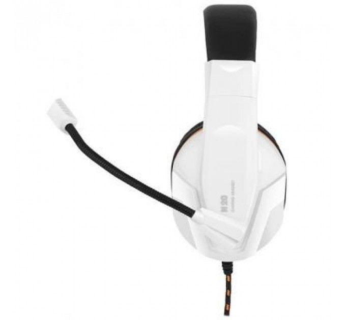 Навушники Gemix N20 White-Black-Orange Gaming