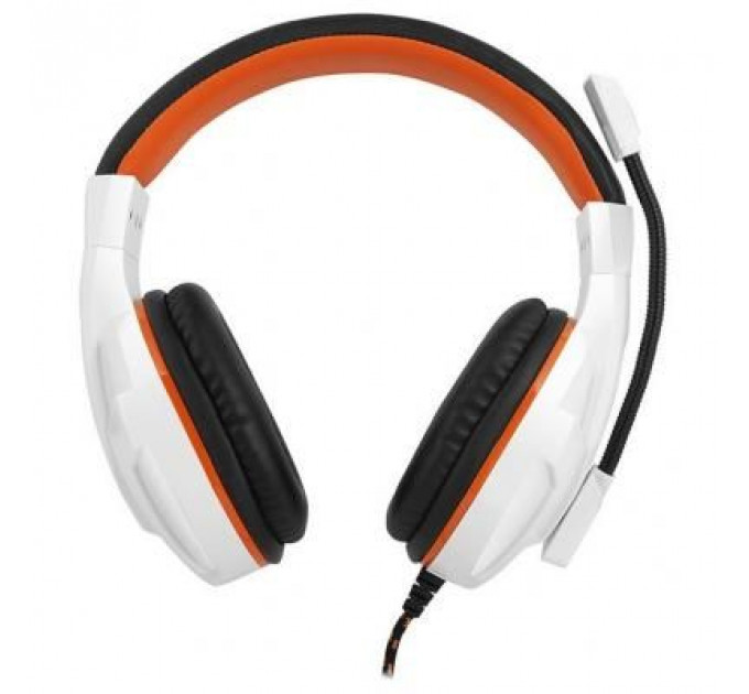 Навушники Gemix N20 White-Black-Orange Gaming