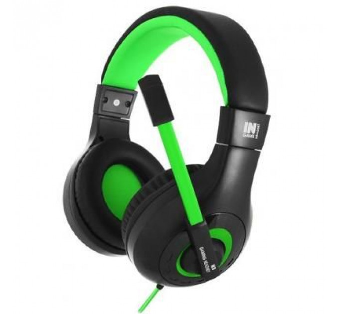 Навушники Gemix N3 Black-Green Gaming