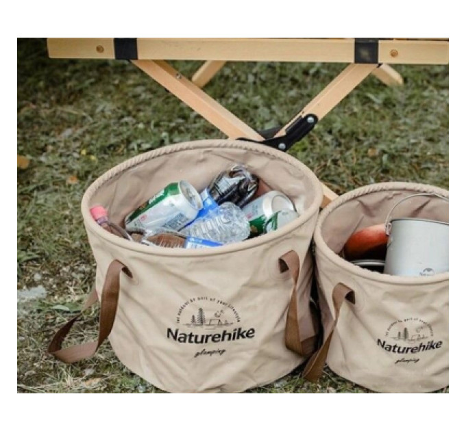 Naturehike Відро складне Naturehike ПВХ NH20SJ040 10 л зелене (6927595764626)