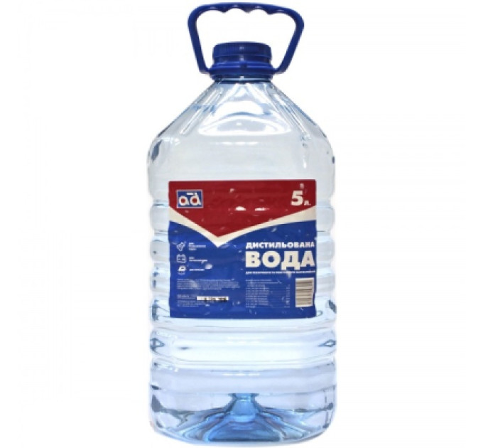 AD Вода дистильована AD 5л (VODA 5L)