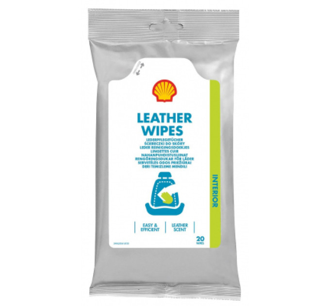 Shell Автомобільна серветка Shell Leather Wipes (73234)