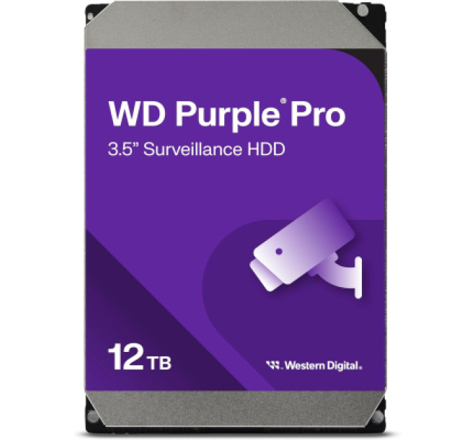 WESTERN DIGITAL Жорсткий диск 3.5" 12TB WD (WD122PURP)