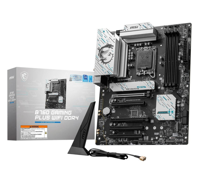 MSI Материнская плата MSI B760 Gaming Plus WiFi DDR4 Socket 1700